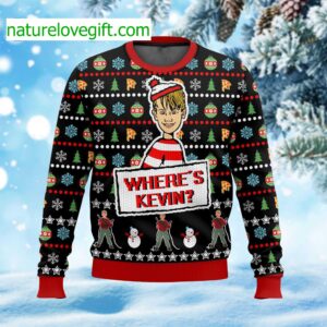 Where Is Kevin Ugly Christmas Sweater 1208014