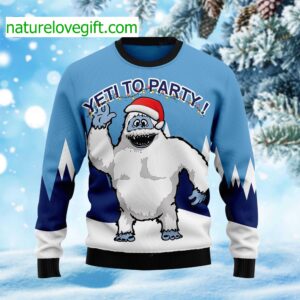 Yeti To Party Ugly Christmas Sweater