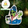Detroit Lions Boujee Grinch NFL Christmas Tree Decor Ornament