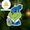 Detroit Lions Boujee Grinch NFL Football Christmas Tree Decor Ornament