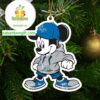 Detroit Lions Mickey Mouse NFL Christmas Tree Decoration Ornament
