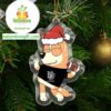 Las Vegas Raiders Bluey Chilli Christmas NFL Acrylic Christmas Tree Decoration Ornament 19004