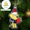 Las Vegas Raiders Bluey Lucky Christmas NFL Acrylic Christmas Tree Decoration Ornament