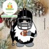 Las Vegas Raiders Gnomes Christmas Acrylic NFL Christmas Tree Decoration Ornament