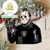 Las Vegas Raiders Jason Voorhees NFL Acrylic Christmas Tree Decoration Ornament