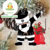 Las Vegas Raiders Santa Dabbing Christmas NFL Acrylic Christmas Tree Decoration Ornament