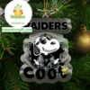 Las Vegas Raiders Snoopy Sport Cool NFL Christmas Tree Decoration Ornament