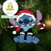 Las Vegas Raiders Stitch Christmas NFL Acrylic Christmas Tree Decoration Ornament 19199