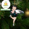 Philadelphia Eagles Betty Boop Girl Fan NFL Acrylic Christmas Tree Decoration Ornament