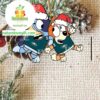 Philadelphia Eagles Bluey Christmas Holiday NFL Decor Acrylic Christmas Tree Ornament