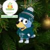 Philadelphia Eagles Bluey Hoodie Christmas Tree Decoration Ornament