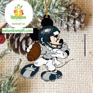 Philadelphia Eagles Disney Mickey Mouse Xmas Christmas Tree Decoration Ornament