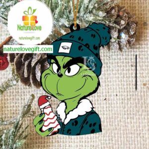 Philadelphia Eagles Grinch Cake NFL Acrylic Christmas Tree Decoration Ornament Philadelphia Eagles Grinch Cake NFL Acrylic Christmas Tree Decoration Ornament