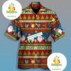 Christmas Santa Claus Xmas Tree Red Ugly Best Hawaiian Shirts