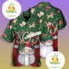 Santa Claus Christmas Joy Candy Green Nice Hawaiian Shirts