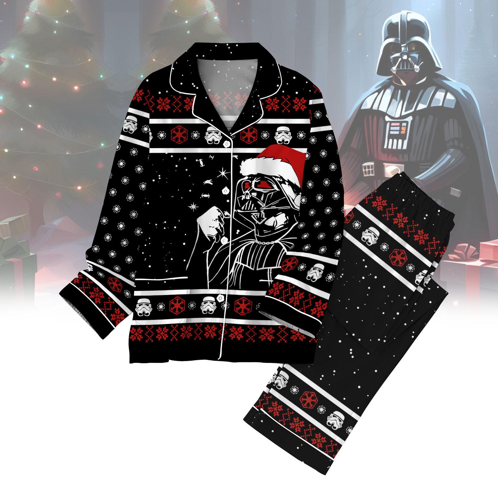 Star Wars Christmas Pajamas: The Perfect Holiday Sleepwear for Fans of the Galaxy Far, Far Away 9 Star War Pajamas Christmas - Etsy
