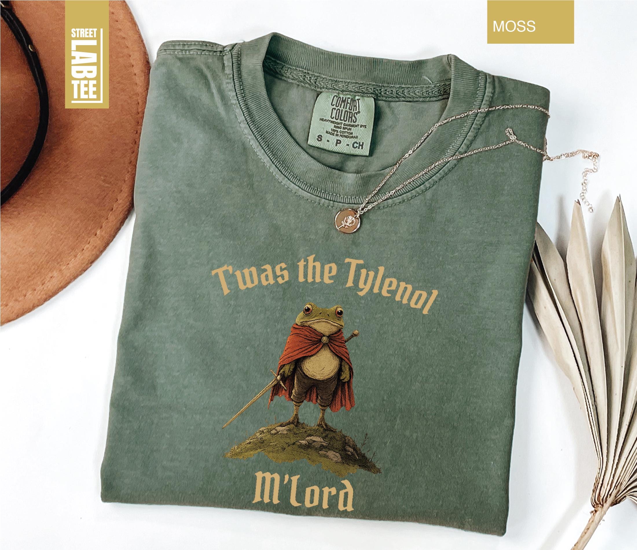 Twas the Tylenol M’lord Comfort Colors T-Shirt Tylenol Anti RFK Jr Frog Liberal Shirt Twas the Tylenol M’lord Comfort Colors T-Shirt Tylenol Anti RFK Jr Frog Liberal Shirt