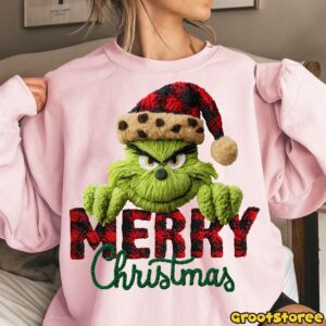 Grinch Xmas Knitting Crochet Grinchy Merry Christmas Funny Girly Xmas Shirt 2 Grinch Xmas Knitting Crochet Grinchy Merry Christmas Funny Girly Xmas Shirt 3