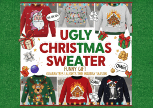 Ugly Christmas Sweater Funny Gift The Perfect Present That Guarantees Laughs This Holiday Season