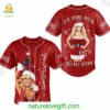 Custom Christmas Britney Spears Baseball Jersey