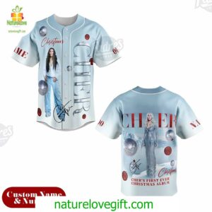 Custom Christmas Cheer Baseball Jersey