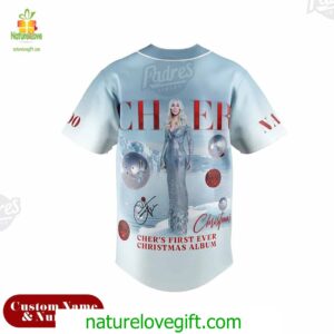 Custom Christmas Cheer Baseball Jersey Padres Jersey Oasis Elevate Your Baseball Style Game 3