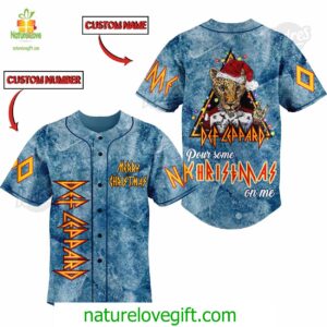 Custom Christmas Def Leppard Baseball Jersey Padres Jersey Oasis Elevate Your Baseball Style Game 1