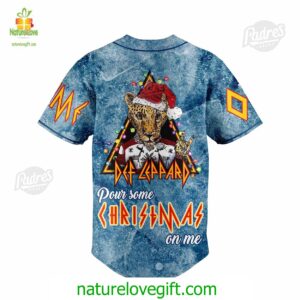 Custom Christmas Def Leppard Baseball Jersey Padres Jersey Oasis Elevate Your Baseball Style Game 3