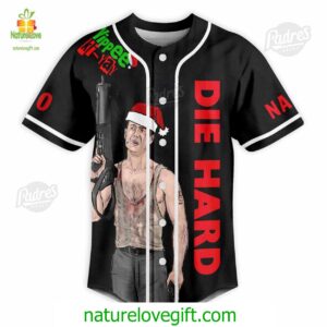 Custom Christmas Die Hard Baseball Jersey Style Padres Jersey Oasis Elevate Your Baseball Style Game 3