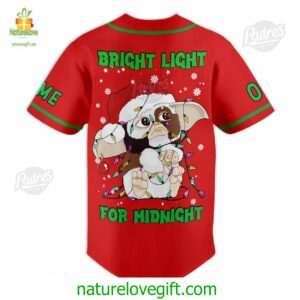 Custom Christmas Gremlins Gizmo Baseball Jersey Padres Jersey Oasis Elevate Your Baseball Style Game 3