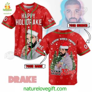 Custom Christmas Happy Holi Drake Baseball Jersey Padres Jersey Oasis Elevate Your Baseball Style Game 1