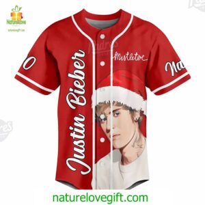 Custom Christmas Justin Bieber Baseball Jersey Padres Jersey Oasis Elevate Your Baseball Style Game 3
