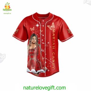 Custom Christmas Mariah Carey Baseball Jersey Padres Jersey Oasis Elevate Your Baseball Style Game 3