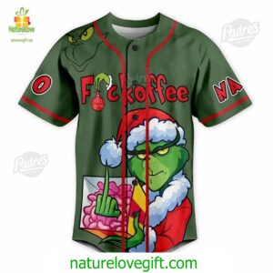 Custom Fuckoffe I’m A Grinch Before Coffee Baseball Jersey 1 Custom Fuckoffe Im A Grinch Before Coffee Baseball Jersey Padres Jersey Oasis Elevate Your Baseball Style Game 2
