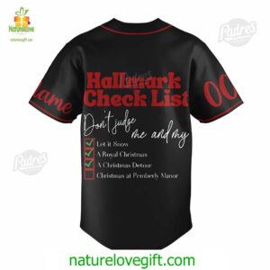 Custom Hallmark Christmas Movie Watching Shirt Baseball Jersey Padres Jersey Oasis Elevate Your Baseball Style Game 2