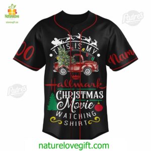 Custom Hallmark Christmas Movie Watching Shirt Baseball Jersey Padres Jersey Oasis Elevate Your Baseball Style Game 3