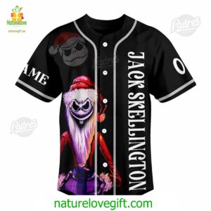Custom Jack Skellington This Is As Jolly As I Get Baseball Jersey Padres Jersey Oasis Elevate Your Baseball Style Game 2