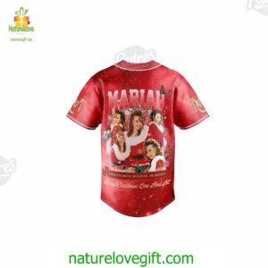 Custom Mariah Carey Merry Christmas Baseball Jersey 1 Custom Mariah Carey Merry Christmas Baseball Jersey Padres Jersey Oasis Elevate Your Baseball Style Game 2
