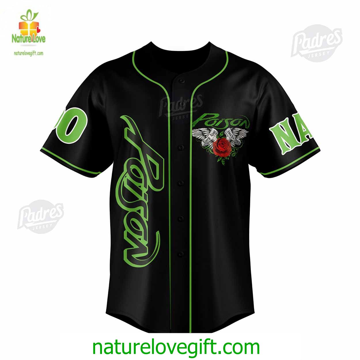 Custom Poison Talk Christmas To Me Baseball Jersey Custom Poison Talk Christmas To Me Baseball Jersey
