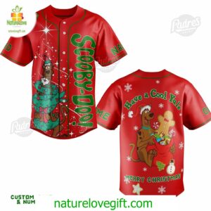 Custom Scooby-Doo Have Cool Yule Merry Christmas Baseball Jersey 2 Custom Scooby Doo Have Cool Yule Merry Christmas Baseball Jersey Padres Jersey Oasis Elevate Your Baseball Style Game 3