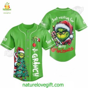 Custom The Grinch Baseball Jersey Outfit Padres Jersey Oasis Elevate Your Baseball Style Game 3