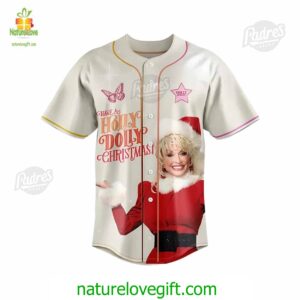 Dolly Parton Holly Jolly Christmas Baseball Jersey Outfit Padres Jersey Oasis Elevate Your Baseball Style Game 3