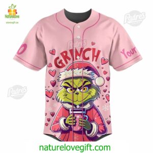 Grinch Valentine Baseball Jersey Outfit 1 Grinch Valentine Baseball Jersey Outfit Padres Jersey Oasis Elevate Your Baseball Style Game 2