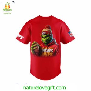 Kansas City Chief x The Grinch Christmas baseball Jersey Outfit Padres Jersey Oasis Elevate Your Baseball Style Game 3