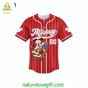 Merry Christmas Disney Mickey Mouse Baseball Jersey Outfit Padres Jersey Oasis Elevate Your Baseball Style Game 3