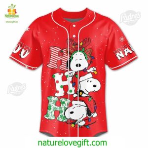 Snoopy Ho Ho Ho Christmas Baseball Jersey Padres Jersey Oasis Elevate Your Baseball Style Game 2