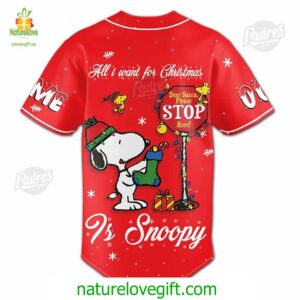 Snoopy Ho Ho Ho Christmas Baseball Jersey Padres Jersey Oasis Elevate Your Baseball Style Game 3