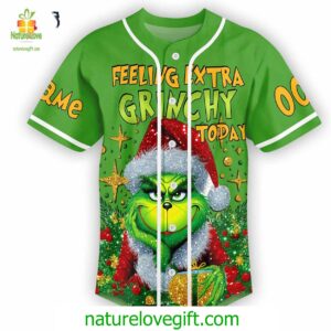 The Grinch Just Waiting For Christmas 2024 Baseball Jersey Padres Jersey Oasis Elevate Your Baseball Style Game 2
