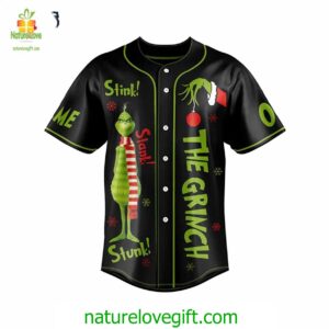 The Grinch Just Waiting For Christmas Custom Baseball Jersey Padres Jersey Oasis Elevate Your Baseball Style Game 2