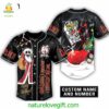 The Nightmare Before Christmas Jack Skellington Santa Baseball Jersey